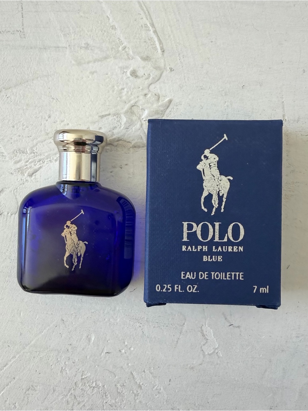 Vintage Ralph Lauren Polo Blue Men .25oz 7ml Travel Size Mini Eau De Toilette